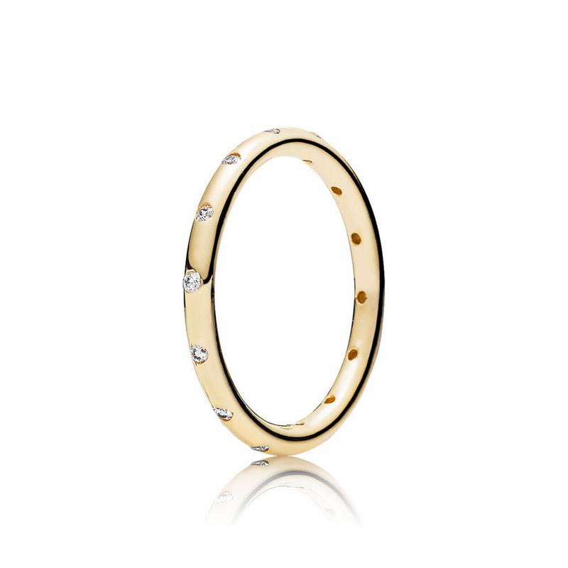 Pandora Australia Droplets Promise Ring - 14k Gold | LBRNIM904